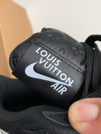 Louis Vuitton x Nike Air Force 1 Friends and Family Black