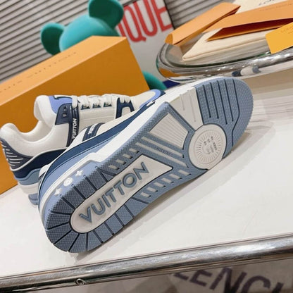 Louis Vuitton LV Trainer 'Blue Beige'