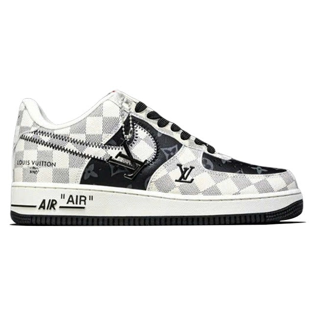 Louis Vuitton x Nike Air Force 1 Low “Blue Damier Denim” – THE VARKON