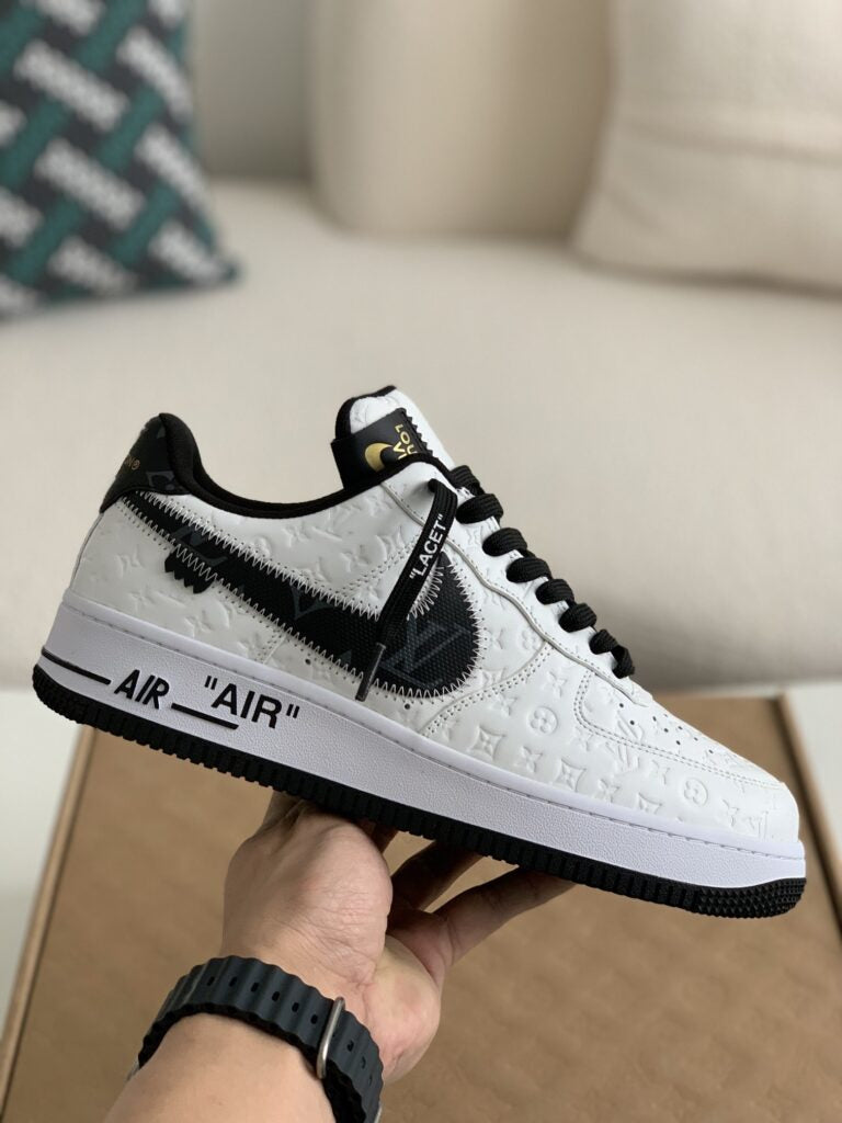 Louis Vuitton x Nike Air Force 1 Low 'White Black' – THE VARKON