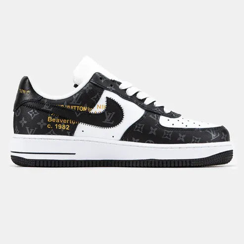 Louis Vuitton x Nike Air Force 1 Low 'Virgil Abloh – Black White