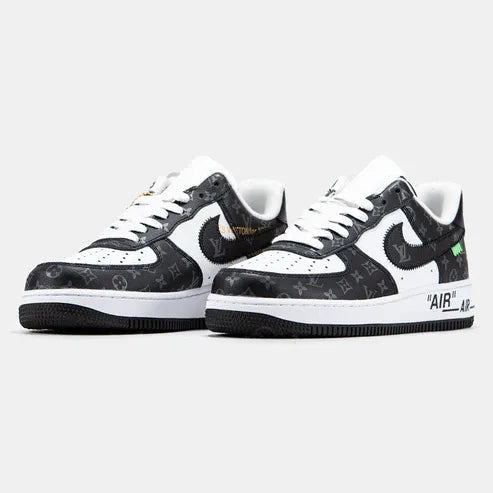 Louis Vuitton x Nike Air Force 1 Low 'Virgil Abloh – Black White