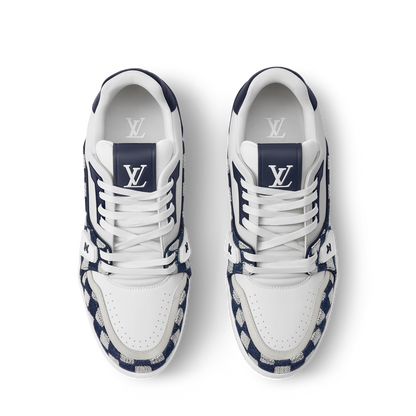 Louis Vuitton Trainer Sneaker 'Damier Moka Blue'