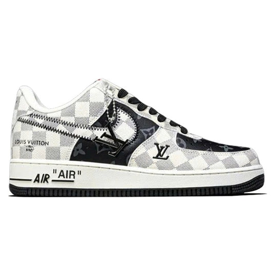 Louis Vuitton x Nike Air Force 1 'Royal Black'