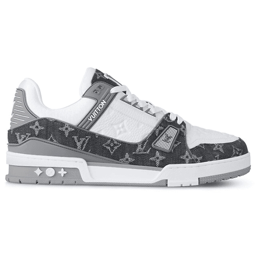 Louis Vuitton LV Trainer Sneaker 'Denim Monogram Grey'